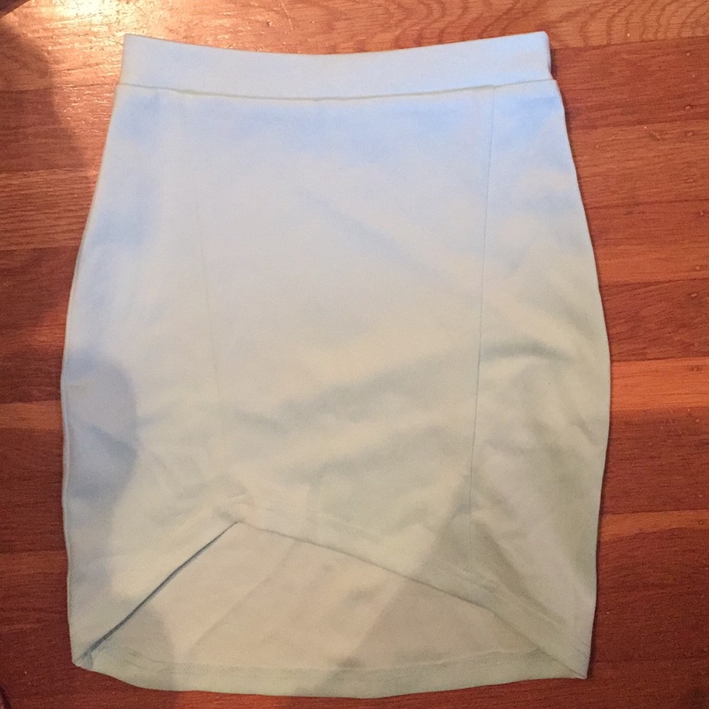 Seafoam Bodycon Skirt - Picture 1 of 3
